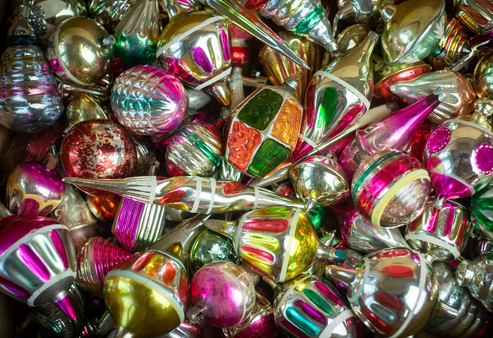 Unique Assorted Vintage Christmas Ornaments Custom Set of - Etsy | Etsy (US)