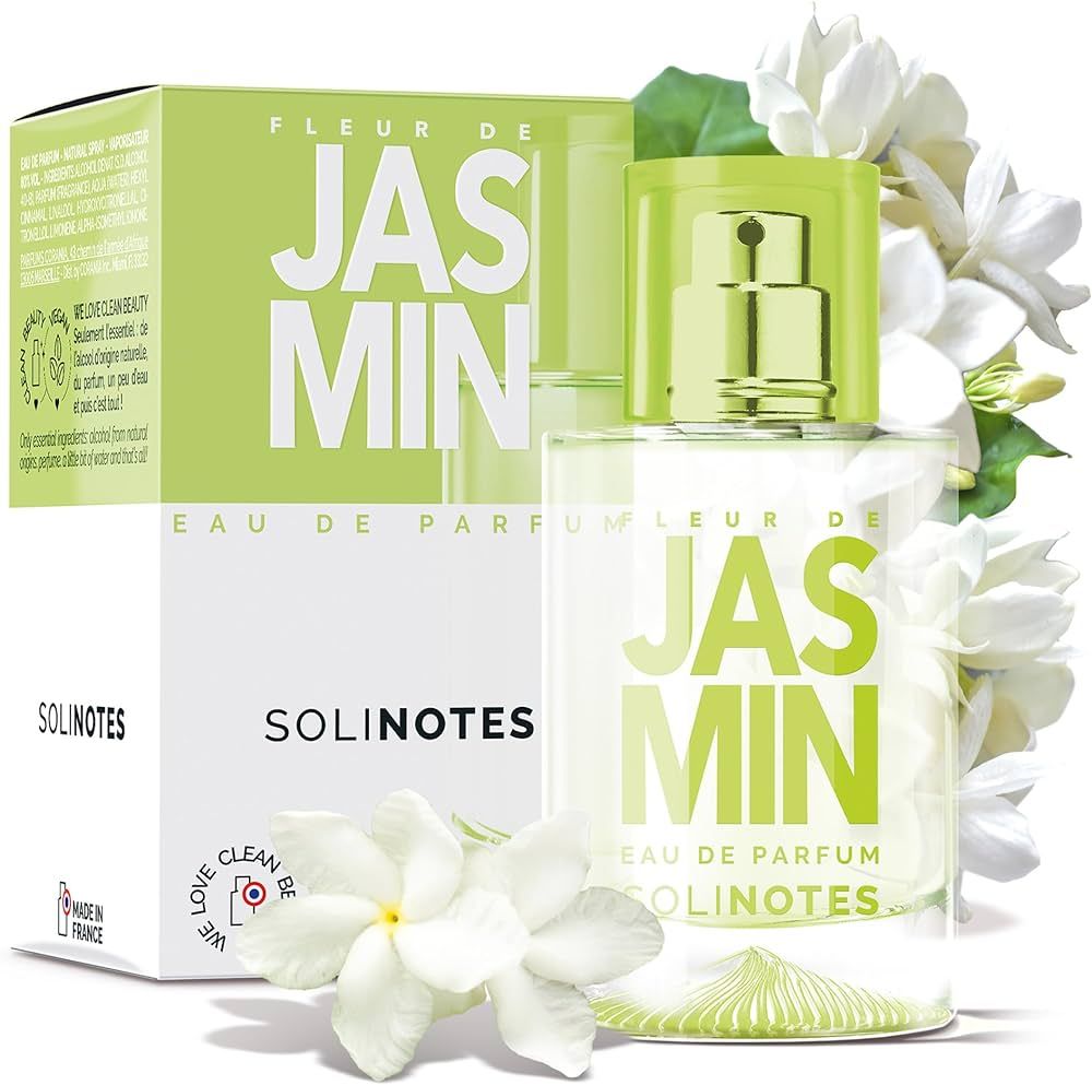 SOLINOTES Jasmine Flower Perfume for Women - Eau De Parfum | Delicate Floral and Soothing Scent -... | Amazon (US)