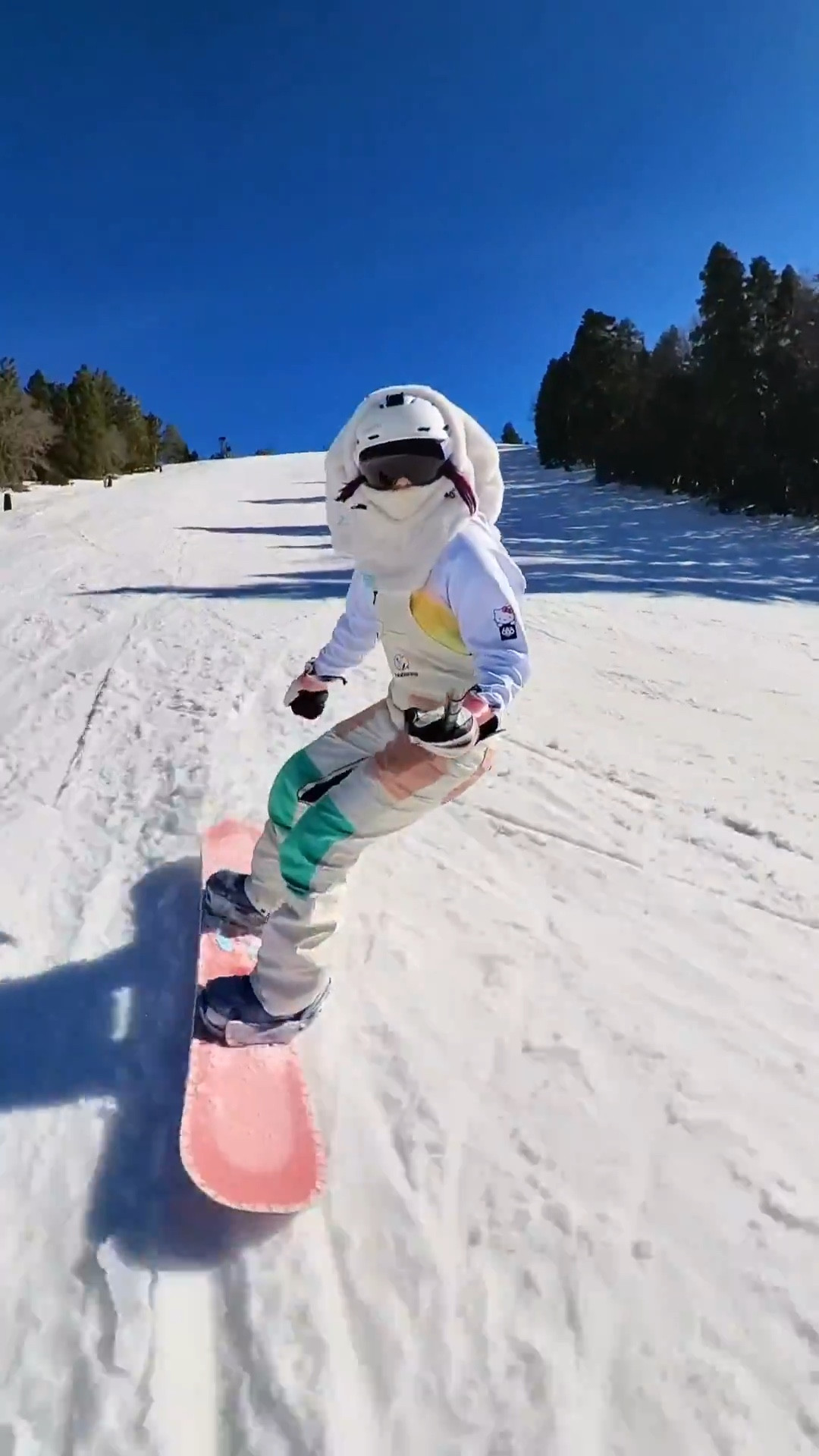 What are you wearing on the slopes this season?🏂💕 This snowboard fit is so cute for cooler blue bird days! 🥹🩵

Filmed this on my Insta360~ 📸

I linked the items featured below with similar products + alternatives for anything that is no longer available! ✨

🏂❄️🏂❄️🏂❄️🏂

snowboard outfit, cute snowboard gear, snowboarding, winter outfits, ski outfits, skiing, pink snowboard outfit, rabbit ear hood, rabbit ear balaclava, nobaday snowboard outfit, snowboard bibs, insta360, OOTD, outfit of the day, step on bindings, Burton step ons, pastel snowboard outfit, NOBADAY, NOBADAY bibs, NOBADAY snowboard, juicy candy

#LTKActive #LTKTravel #LTKootd