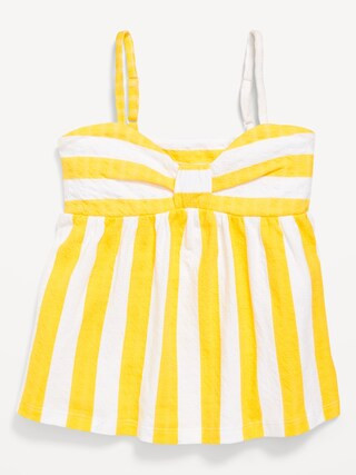 Sleeveless Pucker Tank Top for Girls | Old Navy (US)