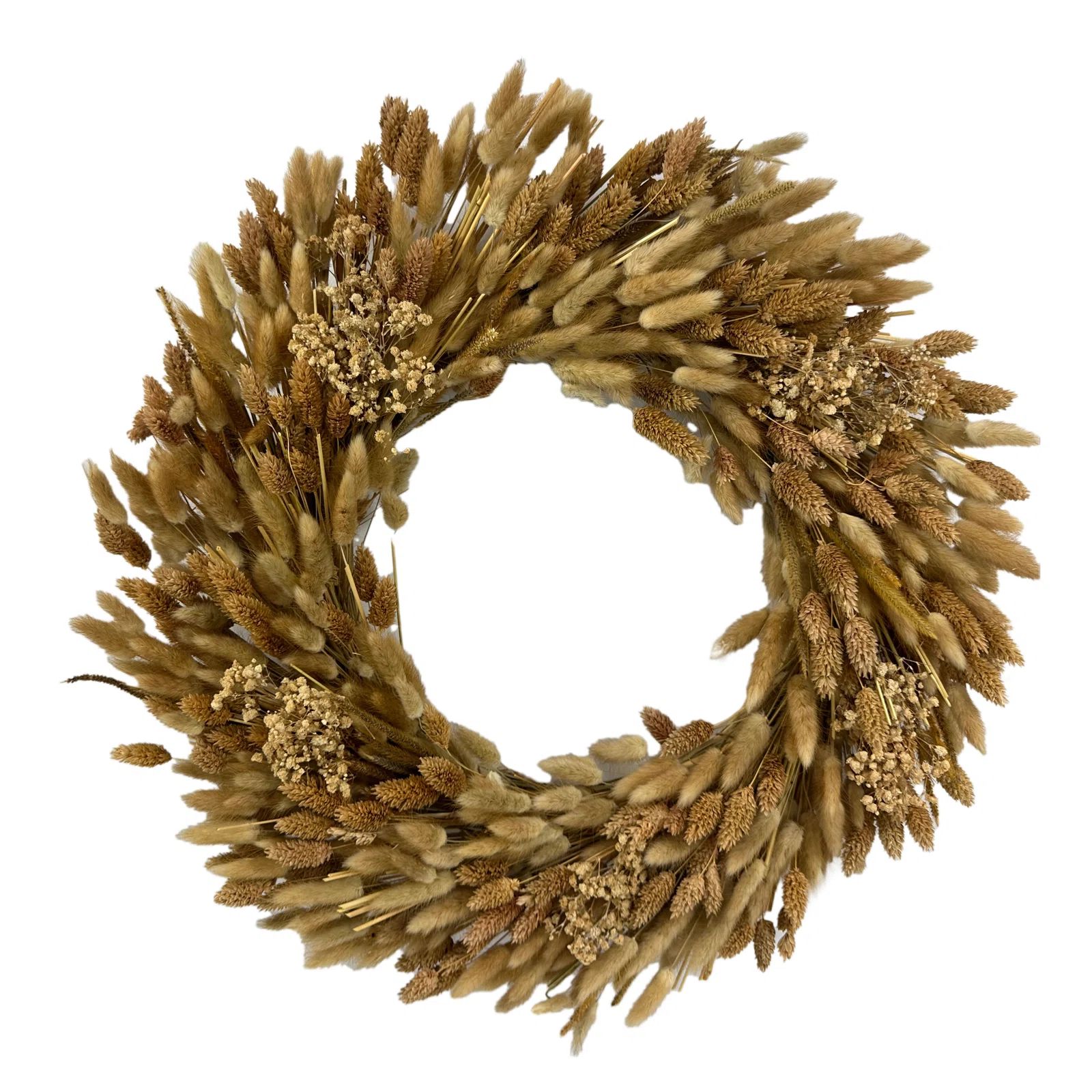 21'' Preserved Wheat Wreath | Wayfair North America