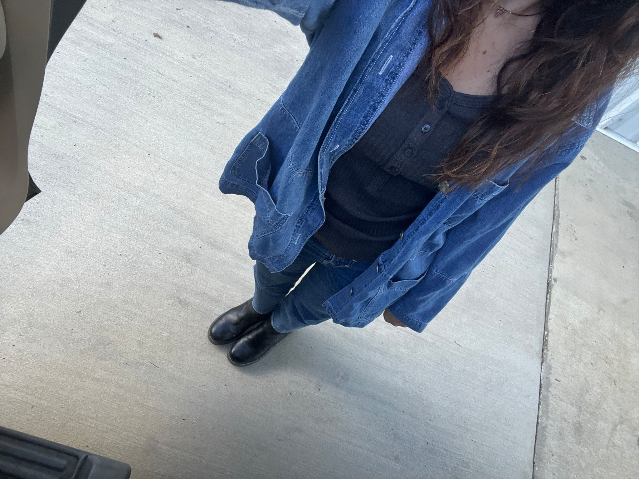 I’ve been loving denim on denim recently!

#LTKPetite #LTKootd