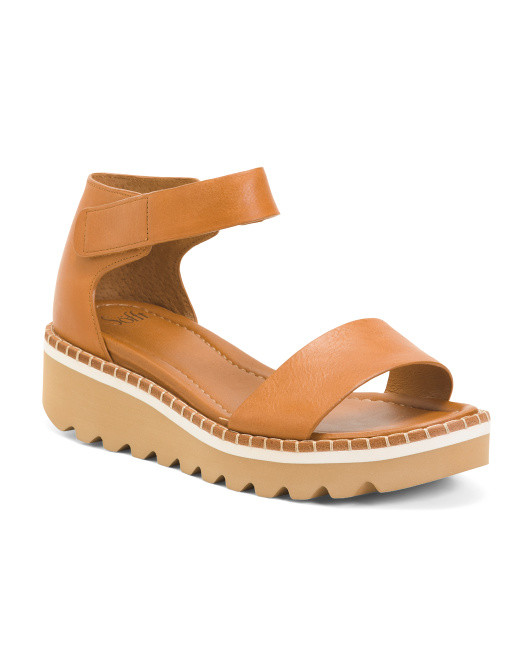 Leather Ripley Comfort Sandals | TJ Maxx