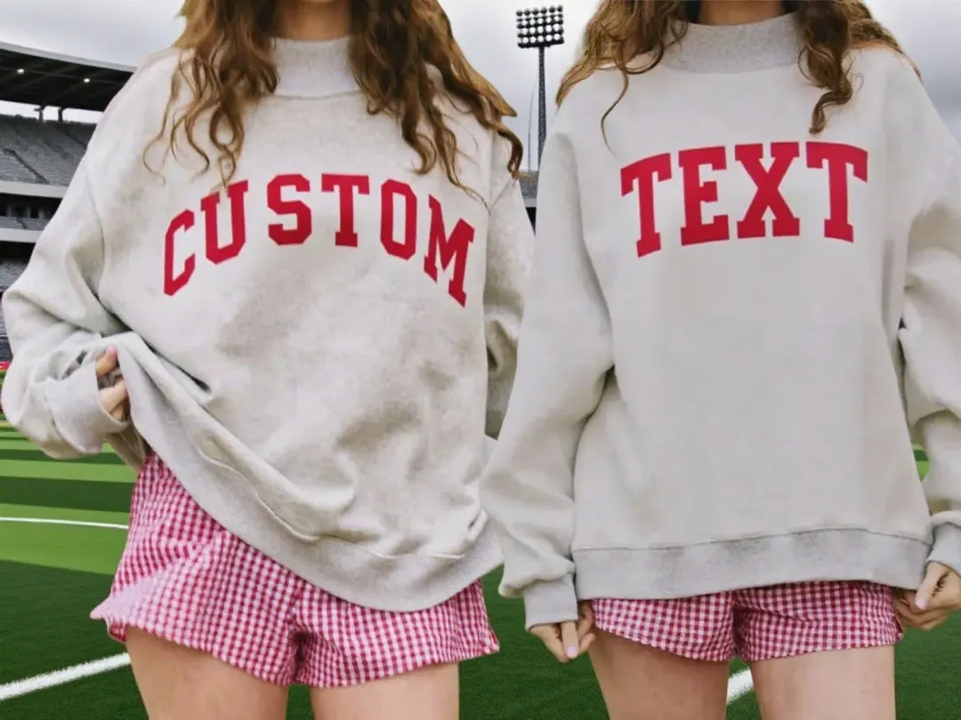 Blank Reversible Mockneck Sweatshirt - Etsy | Etsy (US)