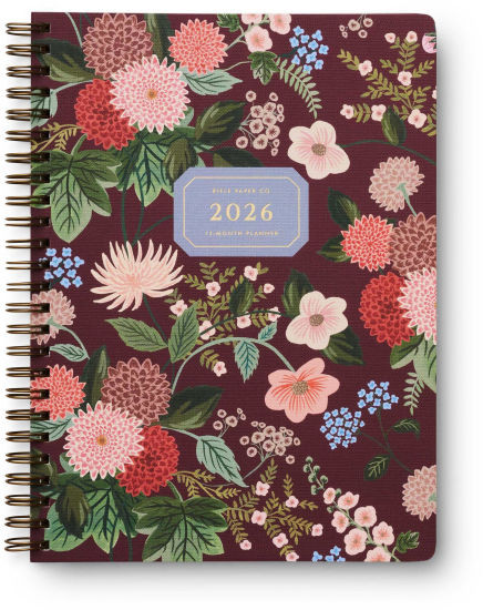 2026 Dahlia Soft Cover Spiral Planner | Barnes & Noble