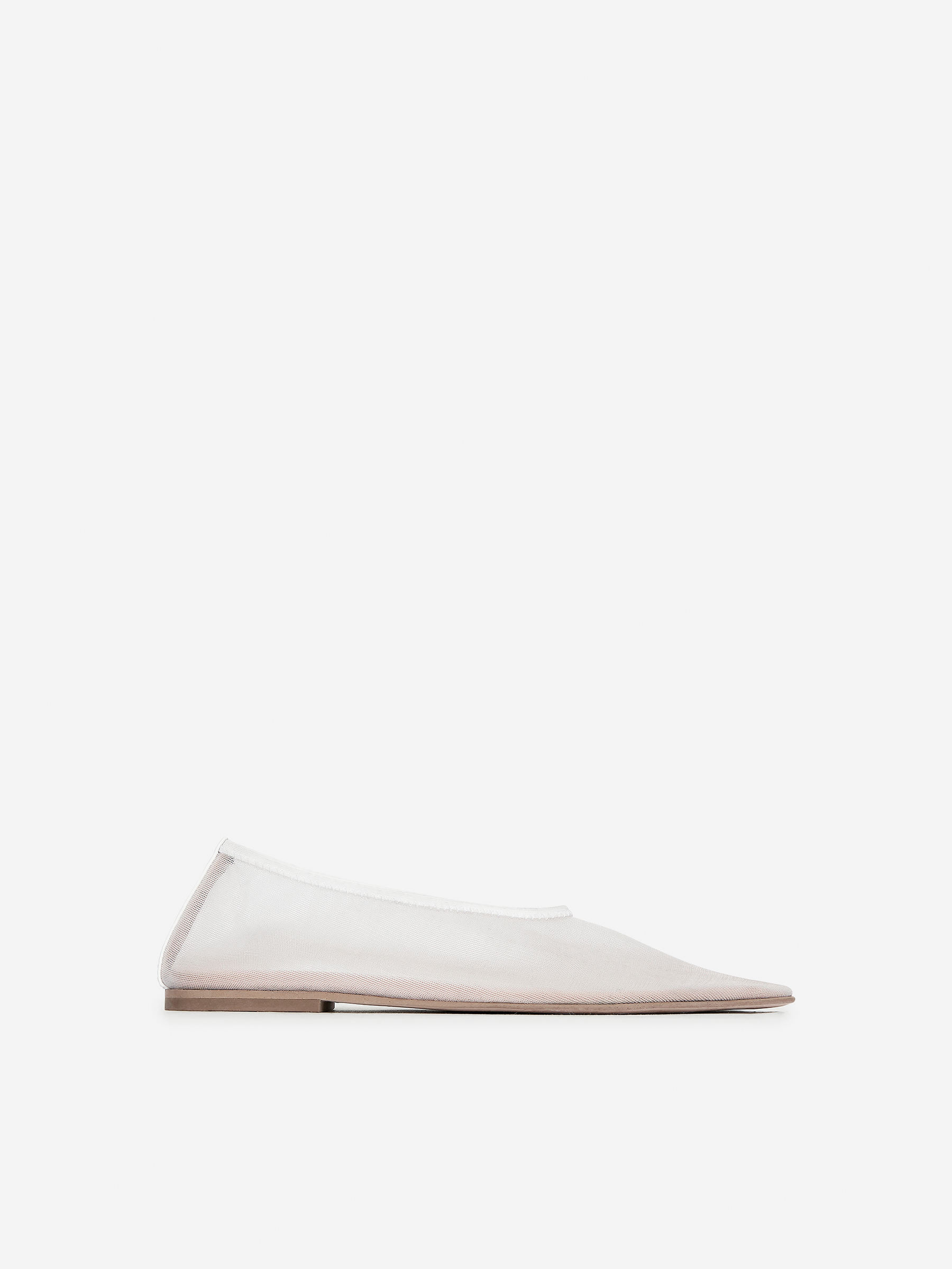 Mesh Ballerinas – Off White – Women – ARKET GB | Arket UK