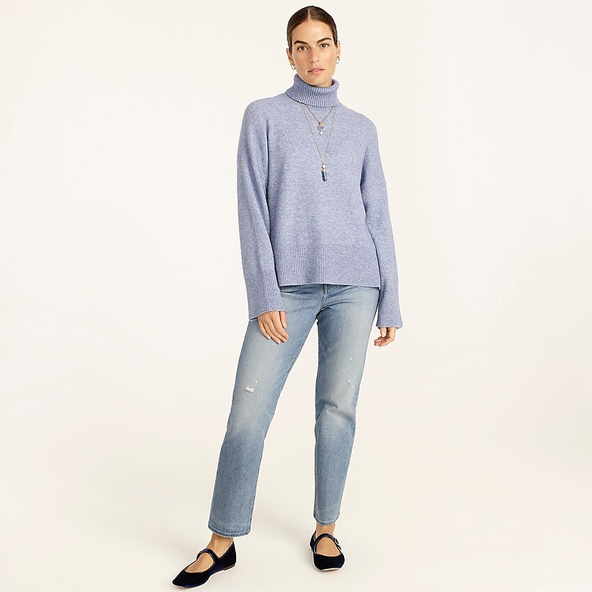 Turtleneck sweater in supersoft yarn | J. Crew US