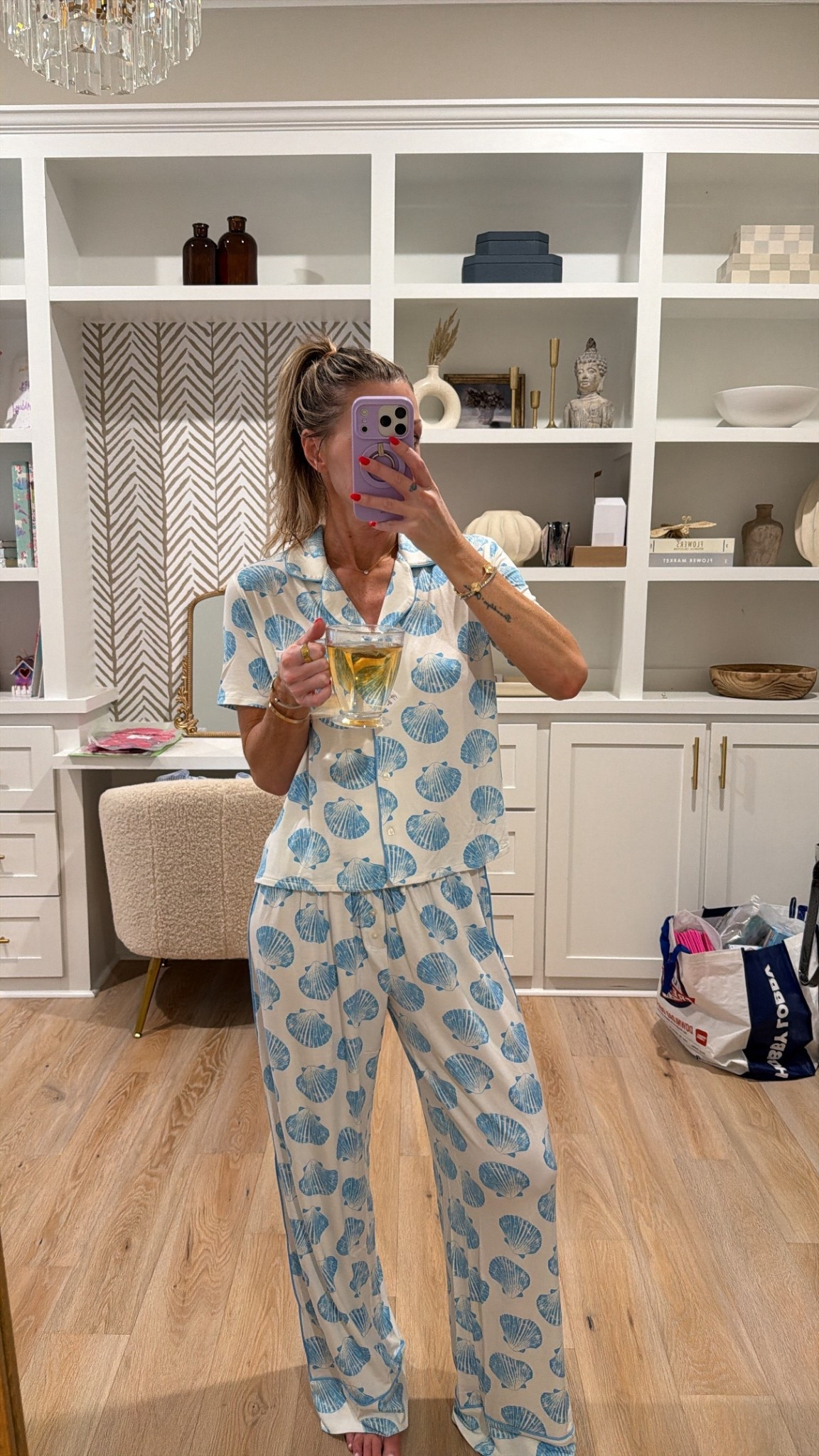 New spring pajamas! Wearing size small! 🐚 

#LTKootd #LTKselfcare