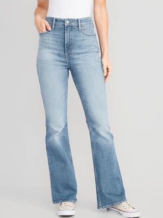Extra High-Waisted Flare Jeans | Old Navy (US)