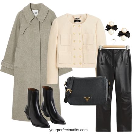 Beautiful autumn winter outfit with a faux leather pant 

#LTKfindsunder100 #LTKfindsunder50 #LTKCyberWeek