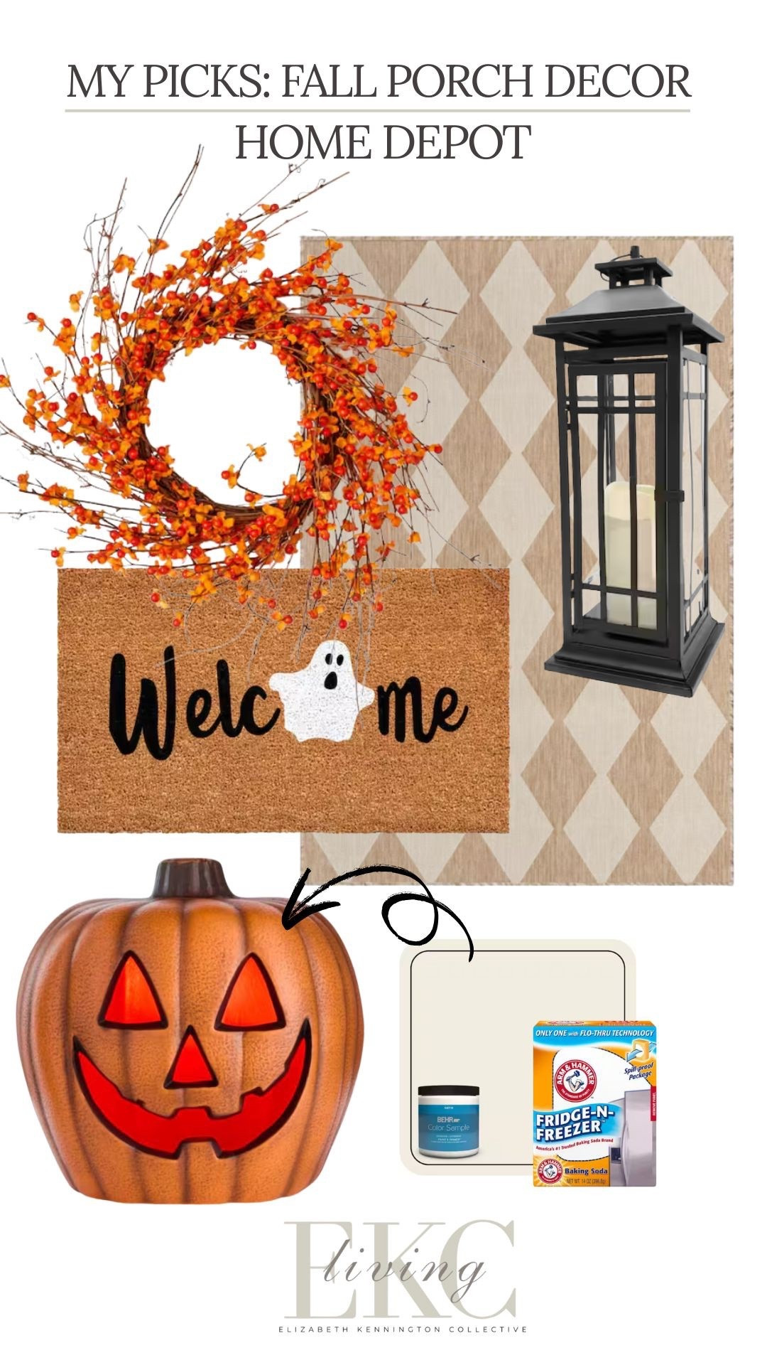 Fall Porch Decor 
Halloween Porch 
Fall Decorations 

#LTKHalloween #LTKHome #LTKSeasonal