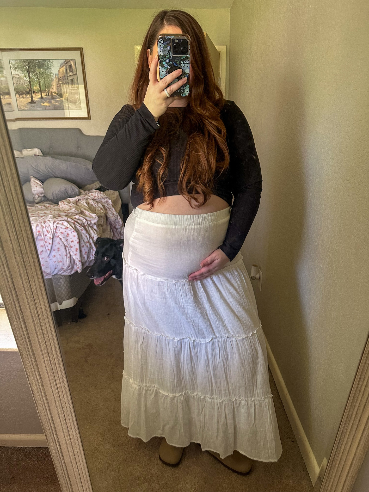 Third trimester outfit of the day 

#LTKstyletip #LTKshoecrush #LTKbump