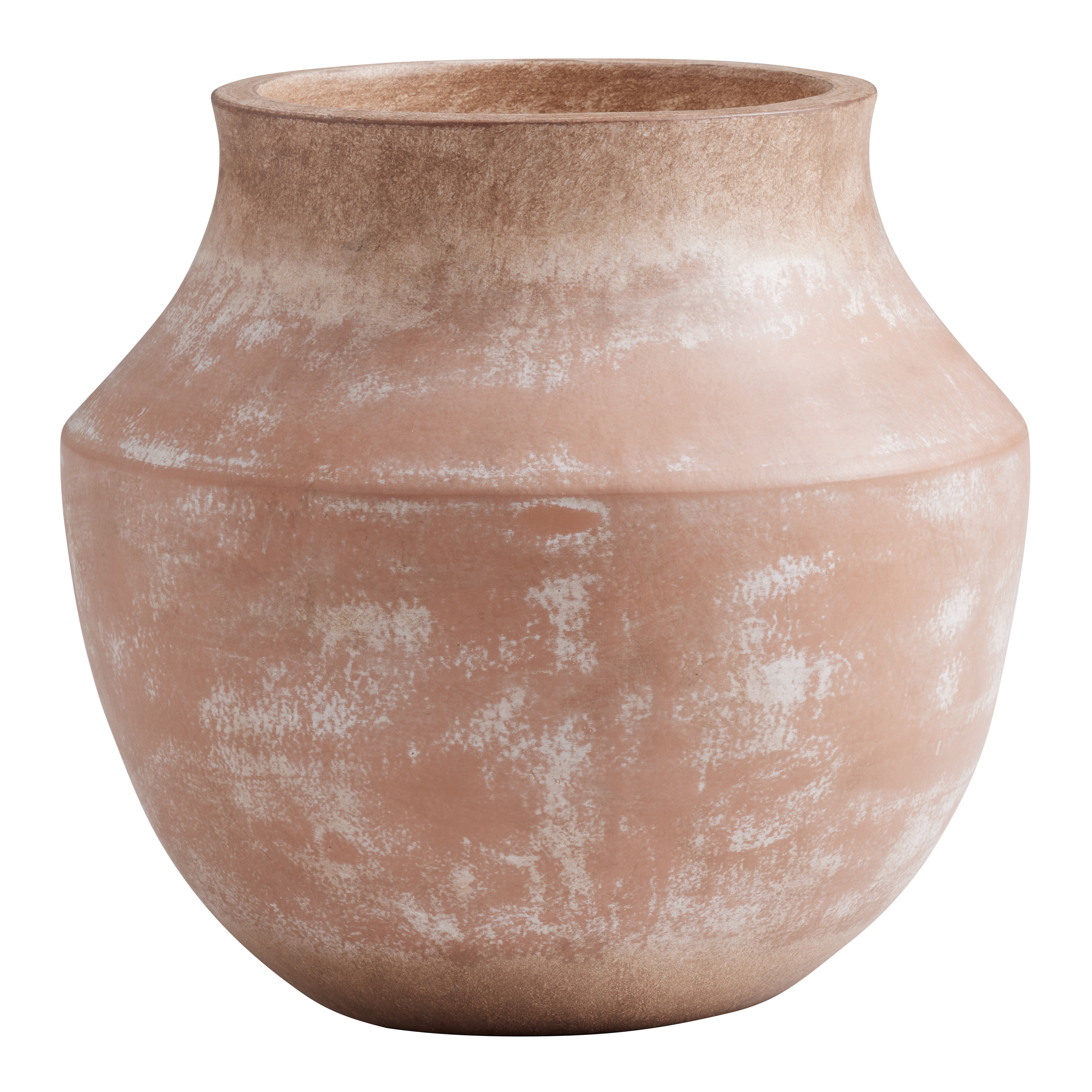 Palma Washed Terracotta Outdoor Planter | World Market
