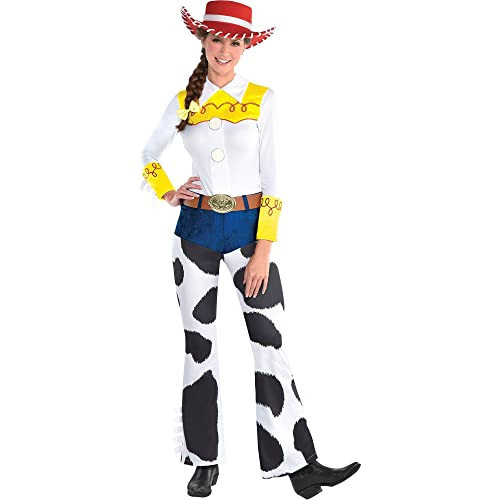 Party City Jessie Costume for Women - Disney Pixar Toy Story Costume Includes Jumpsuit & Hat - Costumes for Halloween, Birthday Parties & Themed Events | Amazon (US)