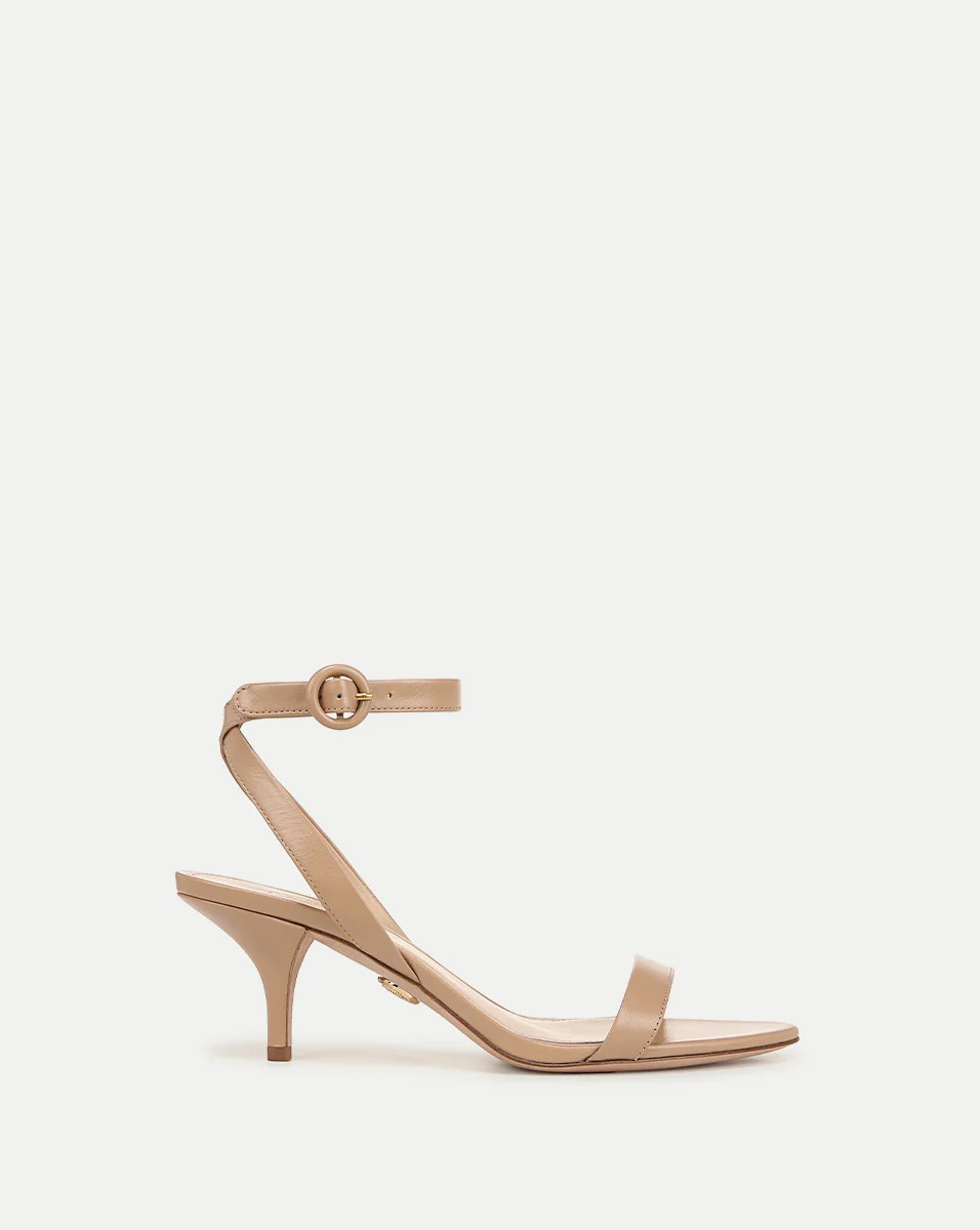 Darcelle Leather Sandal | Veronica Beard