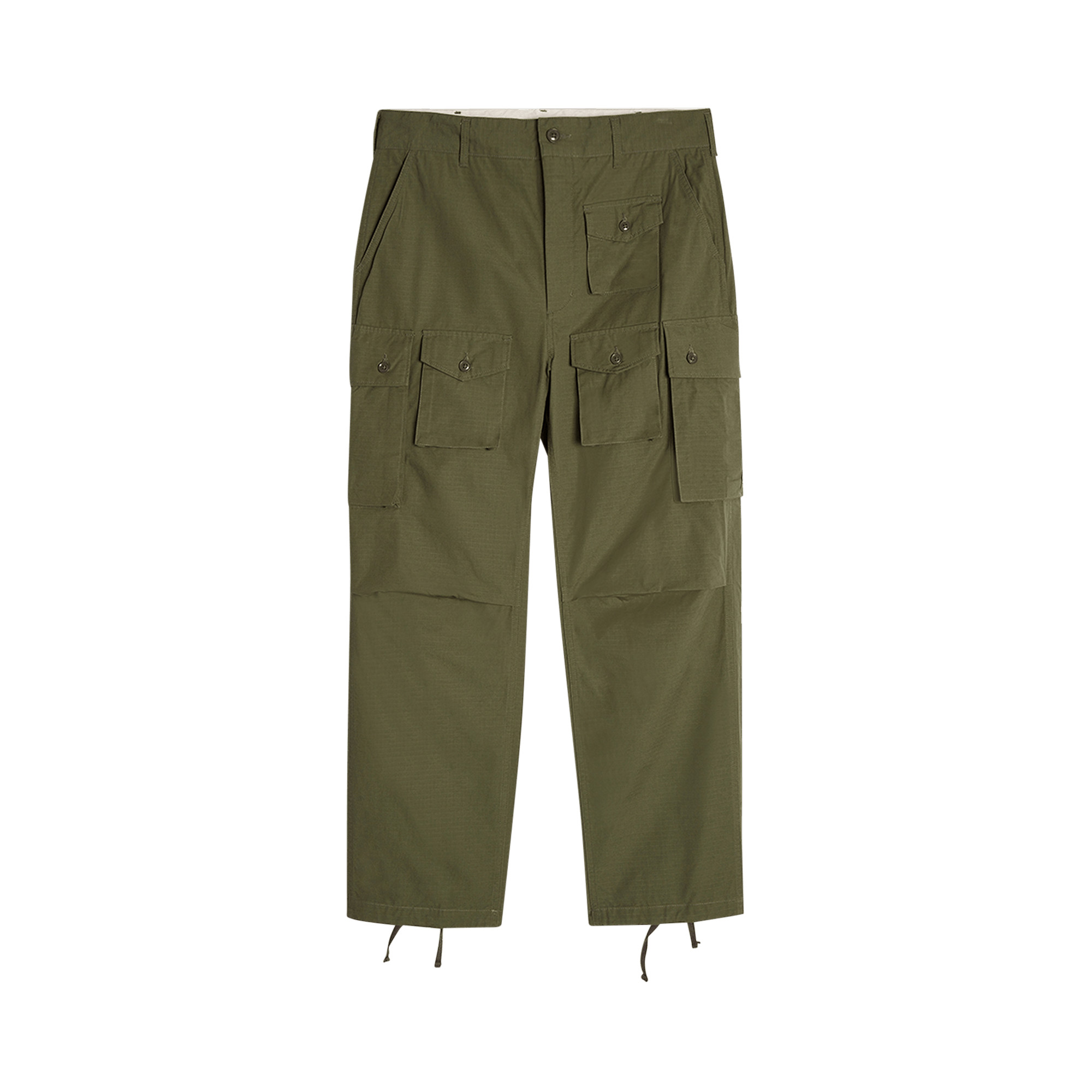Engineered Garments Cotton Ripstop FA Pant 'Olive' | GOAT