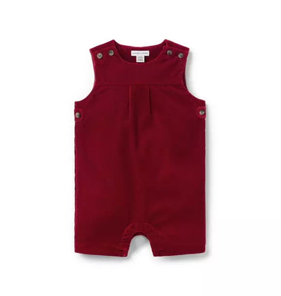 The Holiday Velvet Baby Romper | Janie and Jack