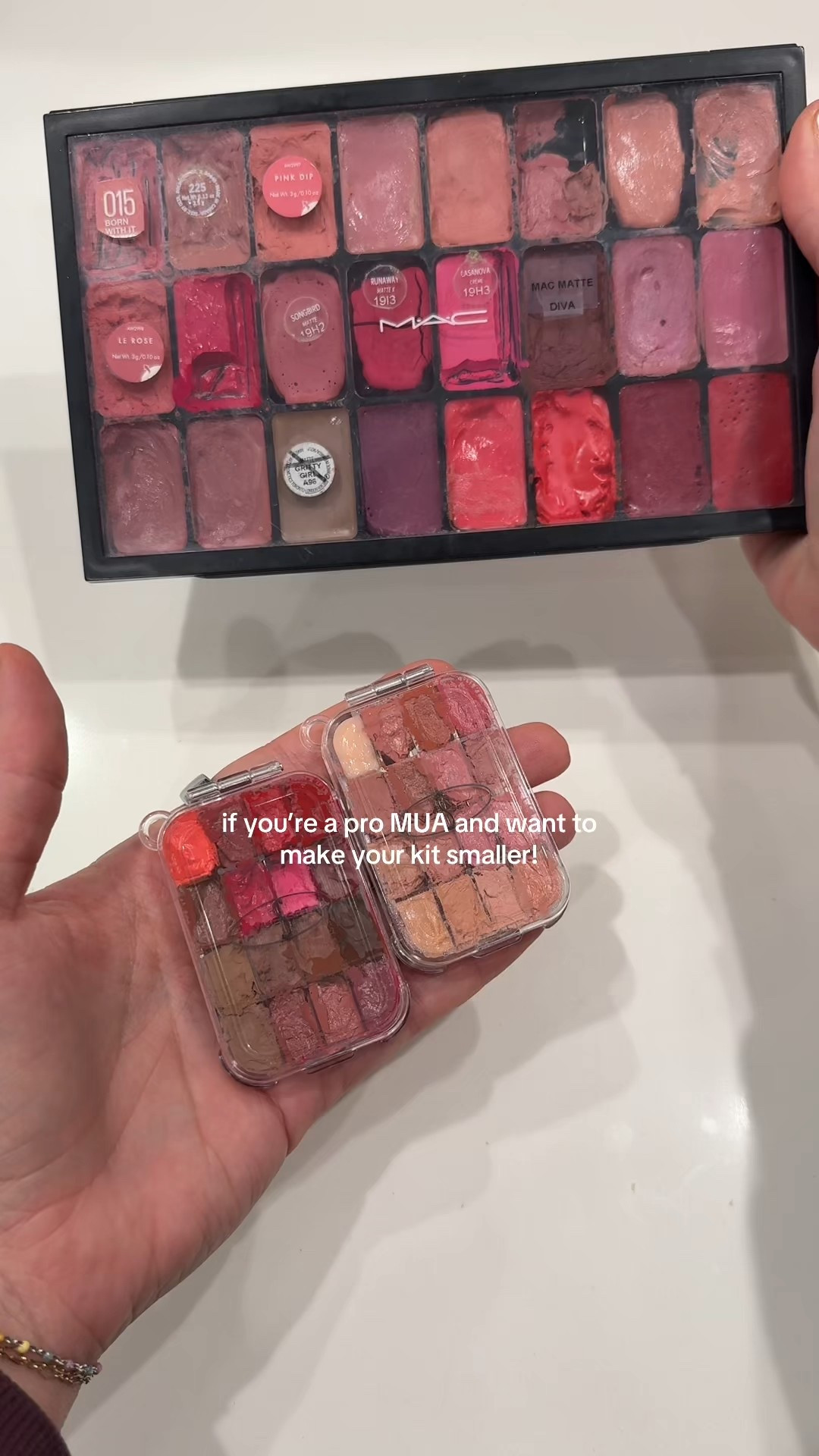 Depotted lipsticks for my kit! 💄 