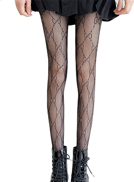 INNAPER Sexy Fishnet Stockings Fashion Tights for Women Sexy Lace Leggings High Waisted Pantyhose... | Amazon (US)