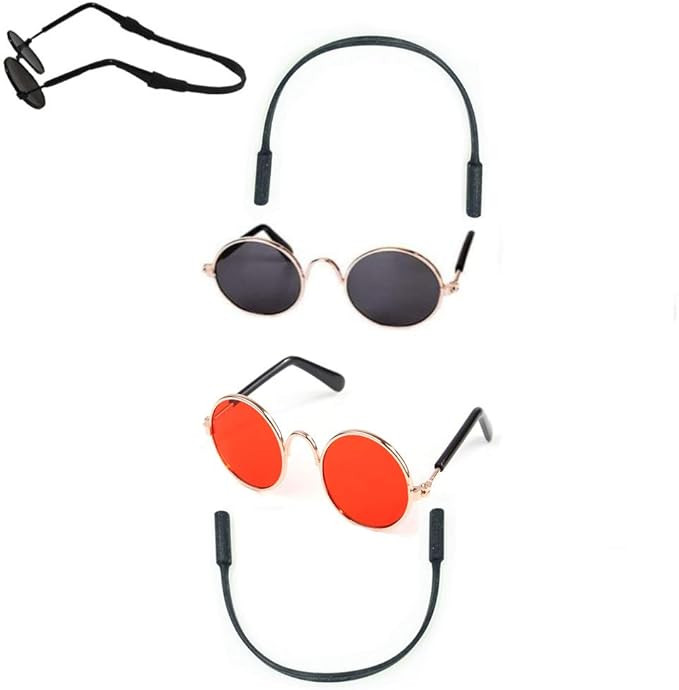 2pcs Random Color Small Cat Kitten Glasses Pet Glasses Dog Sunglasses Pet Supplies Kittens Pet Su... | Amazon (US)