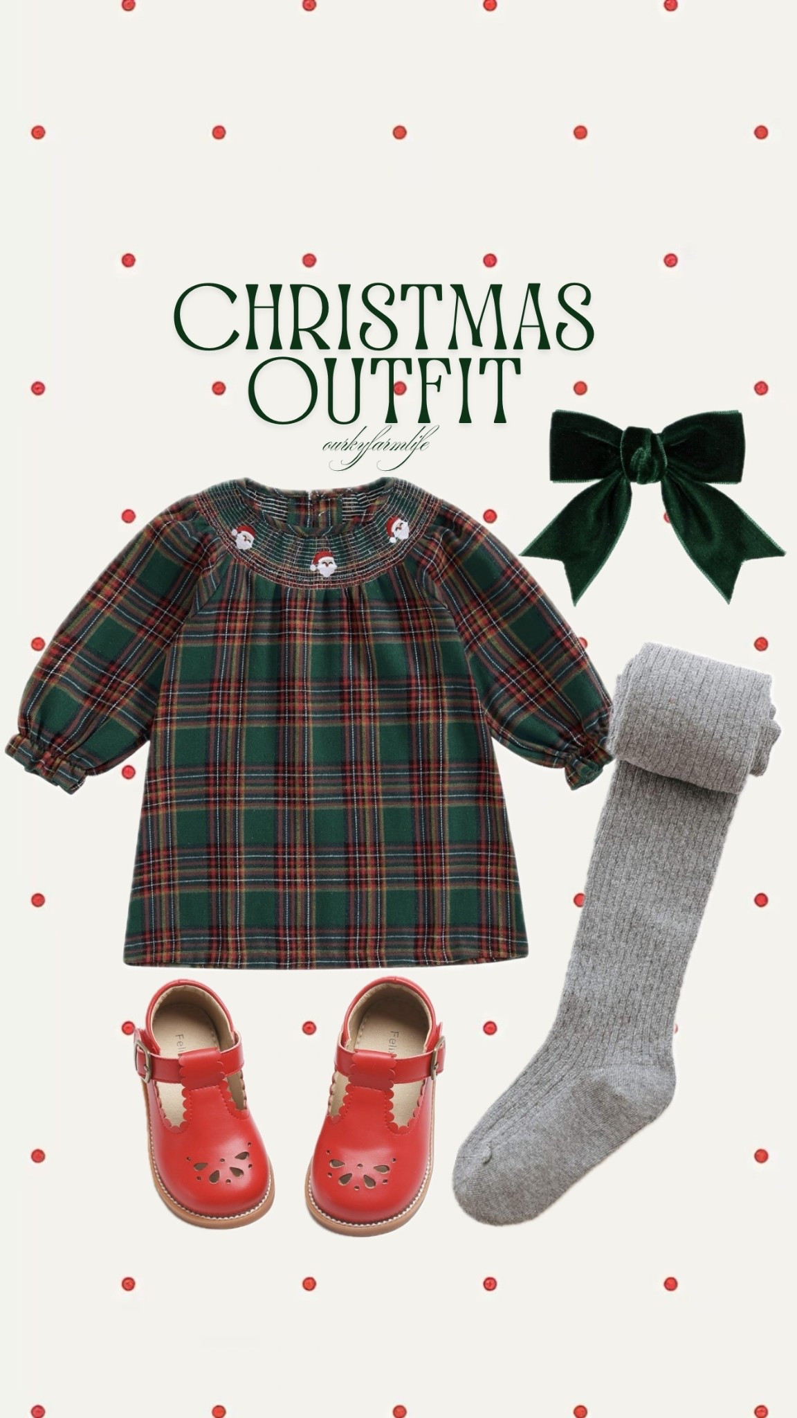 Girl Christmas outfit idea! ❤️💚

#LTKHoliday #LTKBaby #LTKKids