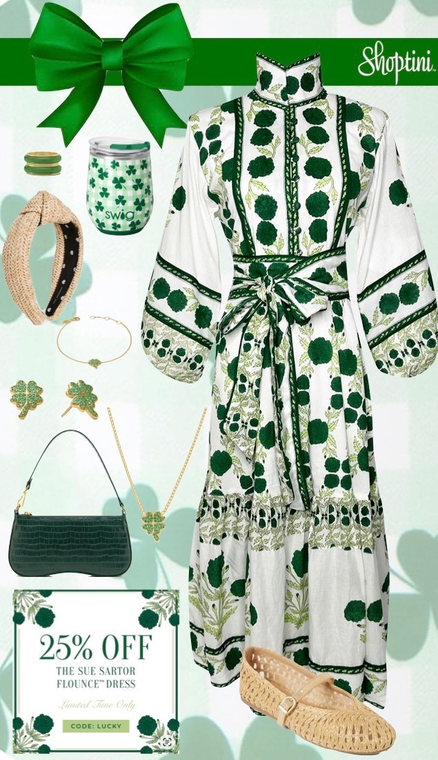 Who is feeling LUCKY?!  Well I hope you are but if not Sue Sartor is here spreading 25% off her iconic Flounce dresses!!! Sue’s styles are synonymous with sweet southern charm and perfect for the upcoming seasons! 

#LTKSeasonal #LTKOver40 #LTKSaleAlert