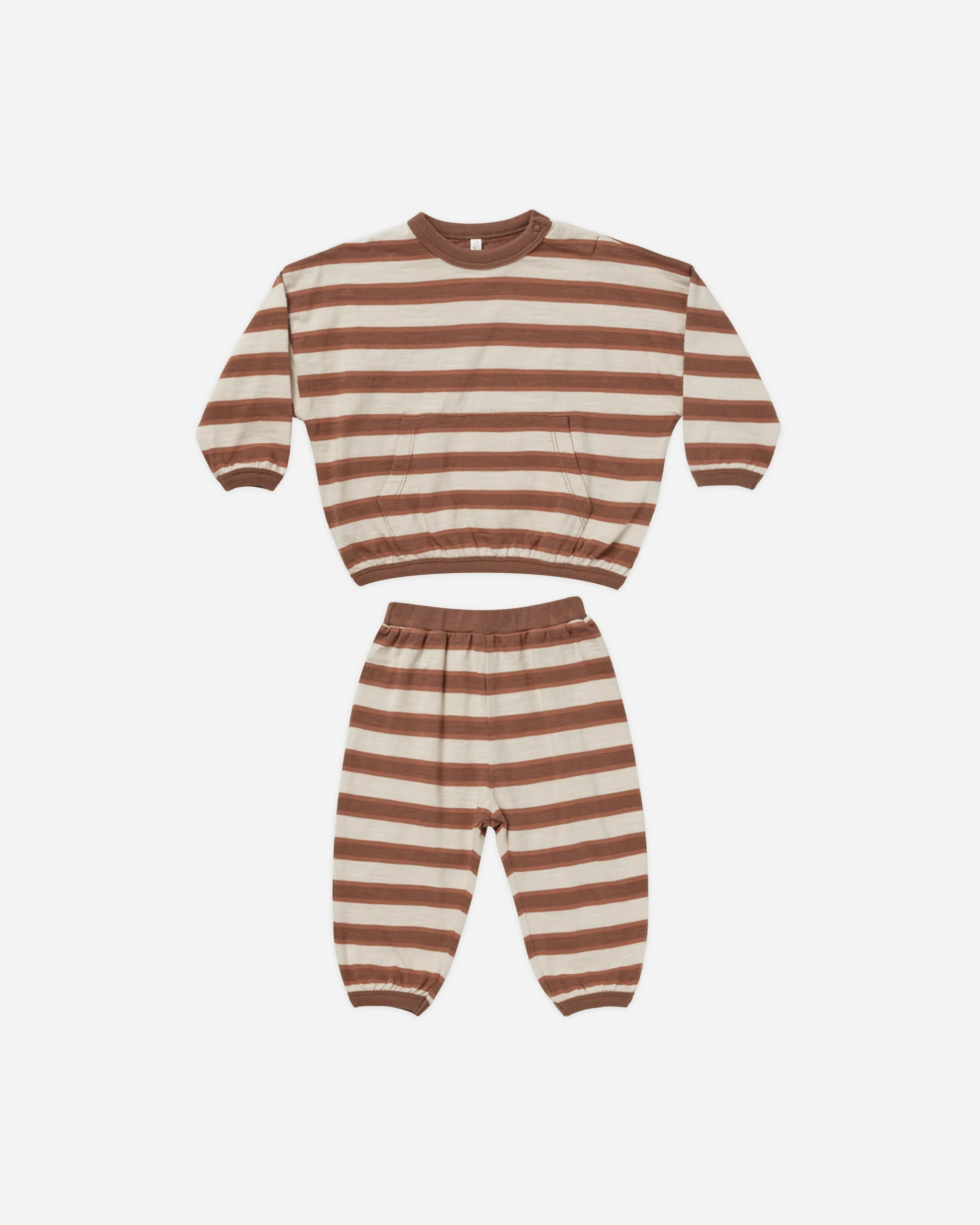 Relaxed Set || Cedar Stripe | Rylee + Cru