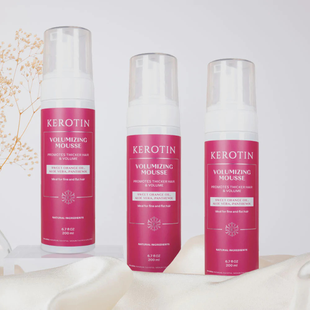 Volumizing Mousse- 3 Month | Kerotin