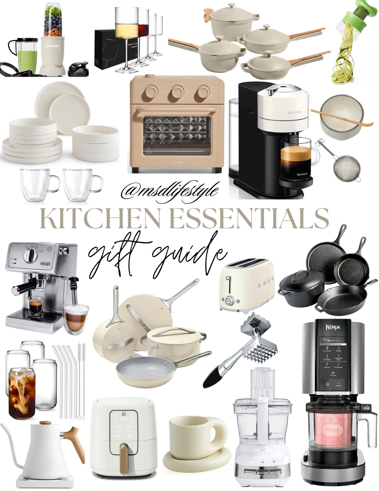 Kitchen essentials gift guide! I cook every day and here are my favorite products! 

Kitchen essentials, home finds, gifts for her, cooking essentials, home goods

#LTKSeasonal #LTKhome #LTKover40
