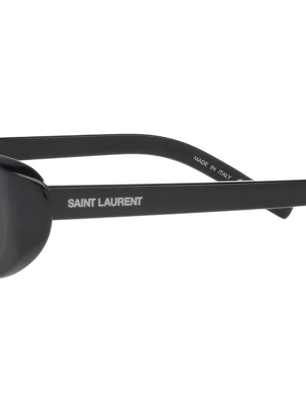 Saint Laurent Eyewear SL 557 Slim Oval Sunglasses - Farfetch | Farfetch Global