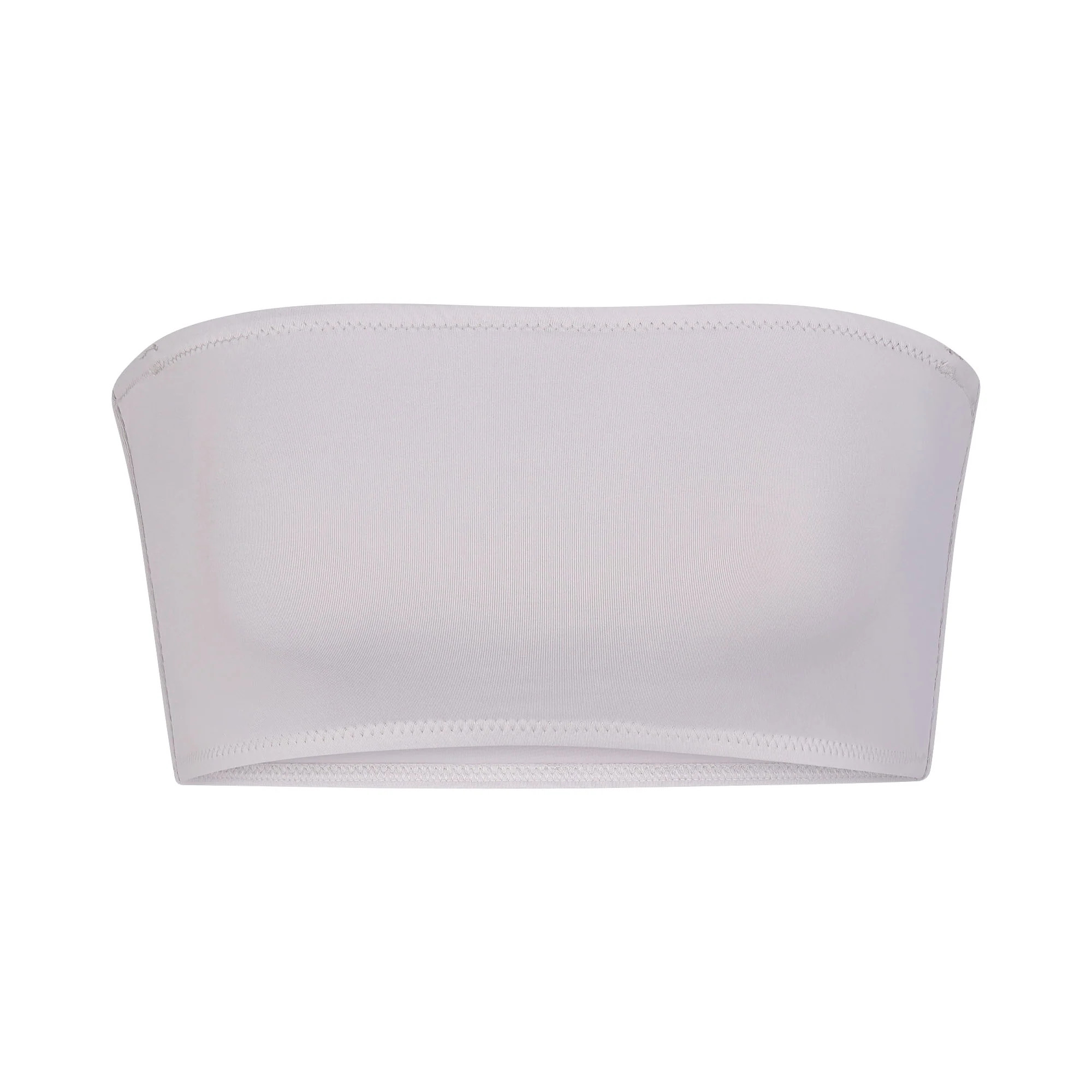 SIGNATURE SWIM BANDEAU BIKINI TOP | CHROME | SKIMS (US)