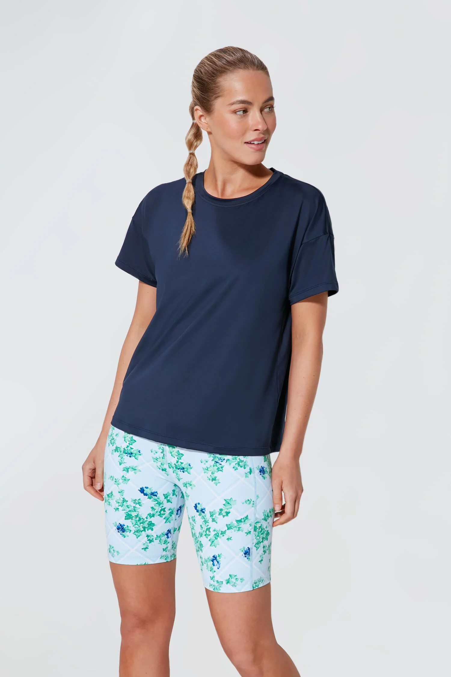 Navy Boyfriend Performance Tee 
                Tnuck Sport | Tuckernuck (US)