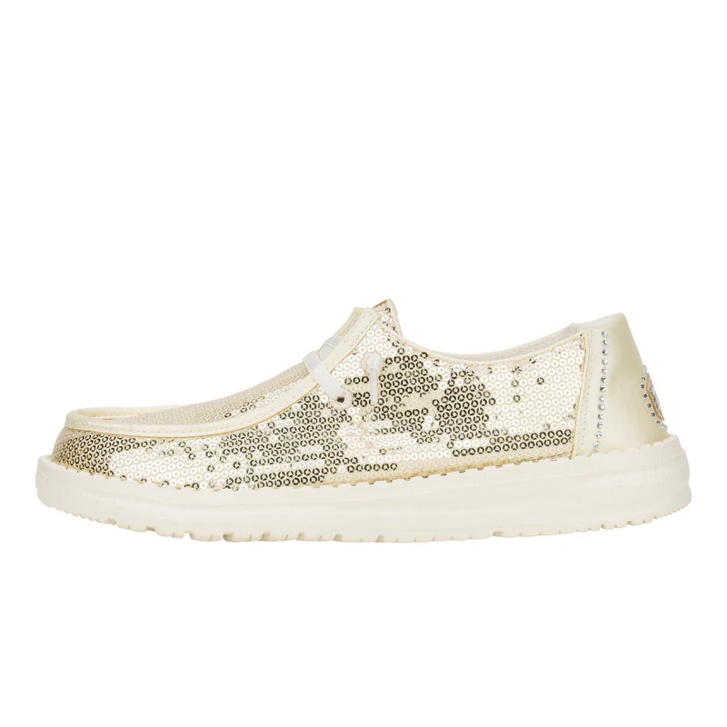 Wendy Disco Sequin - Blush | HEYDUDE