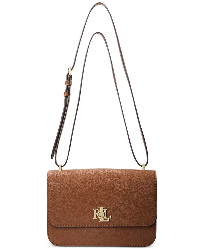 Lauren Ralph Lauren Pebbled Leather Sophee Crossbody & Reviews - Handbags & Accessories - Macy's | Macys (US)