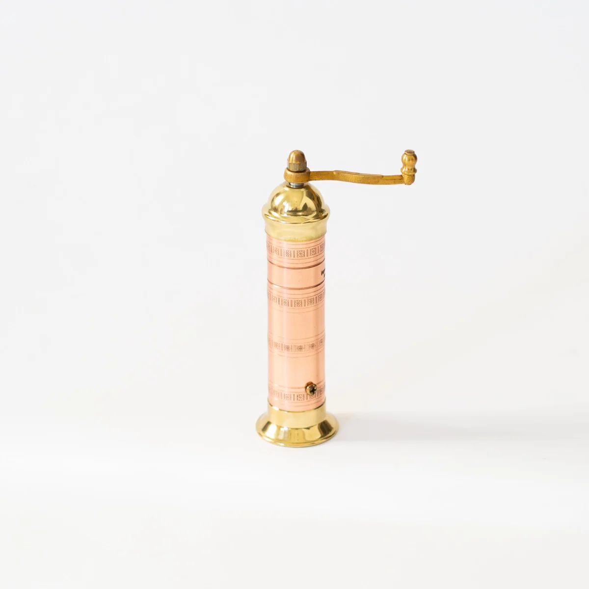 Brass and Copper Pepper Mill | Stoffer Home