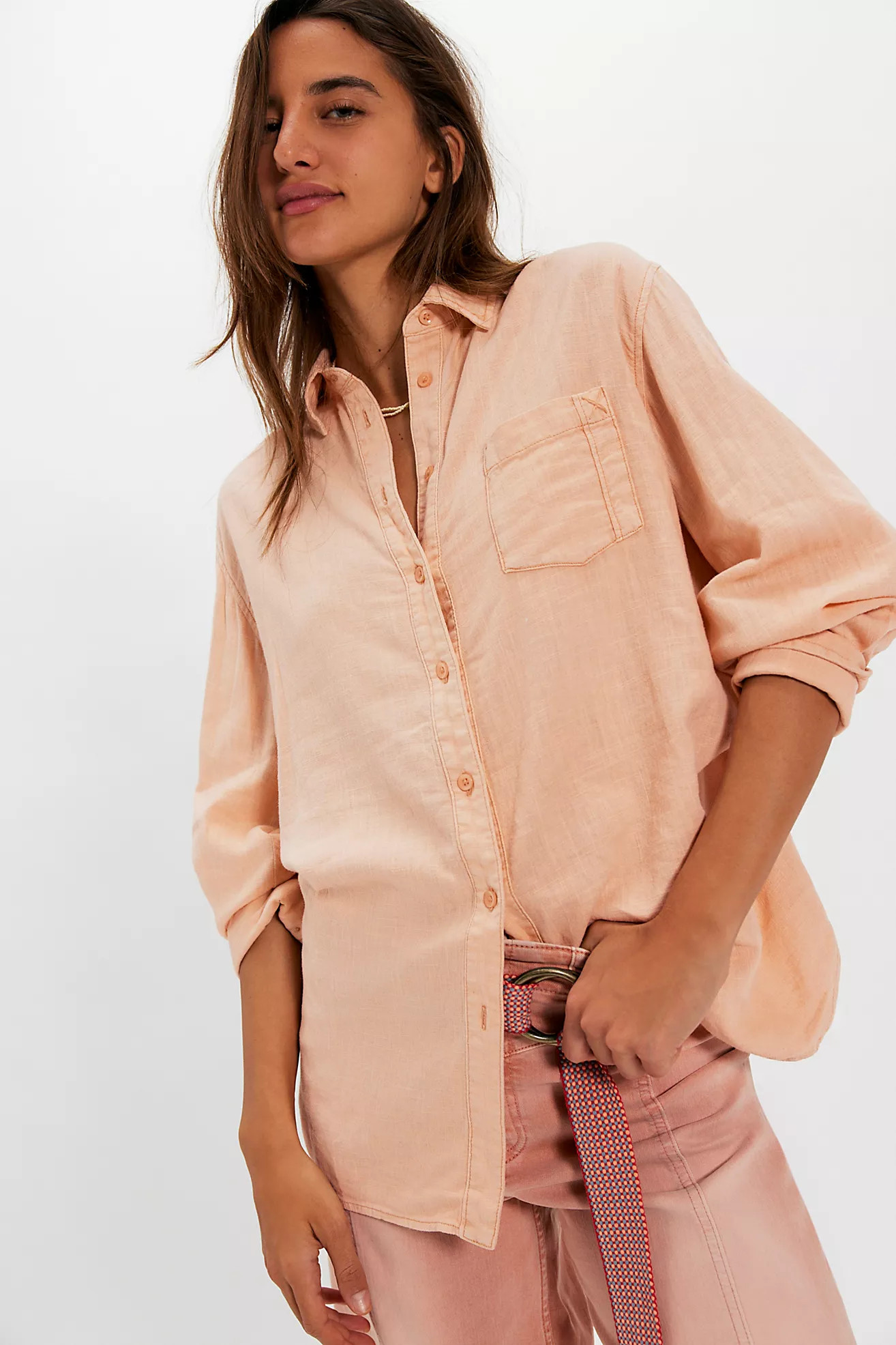 Everyday Linen Shirt | Free People (Global - UK&FR Excluded)