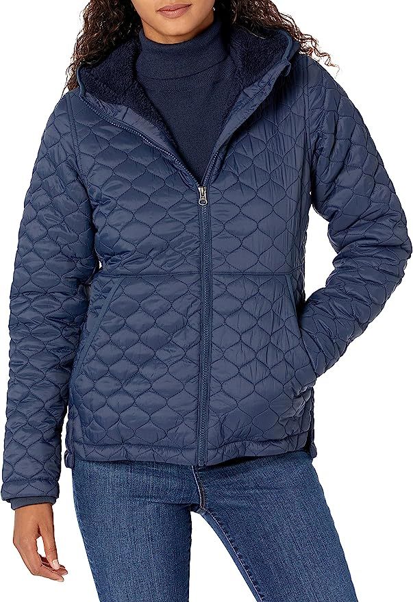 Amazon Essentials Women's Lightweight Water Resistant Long Sleeve Sherpa Lined Puffer Jacket with... | Amazon (US)