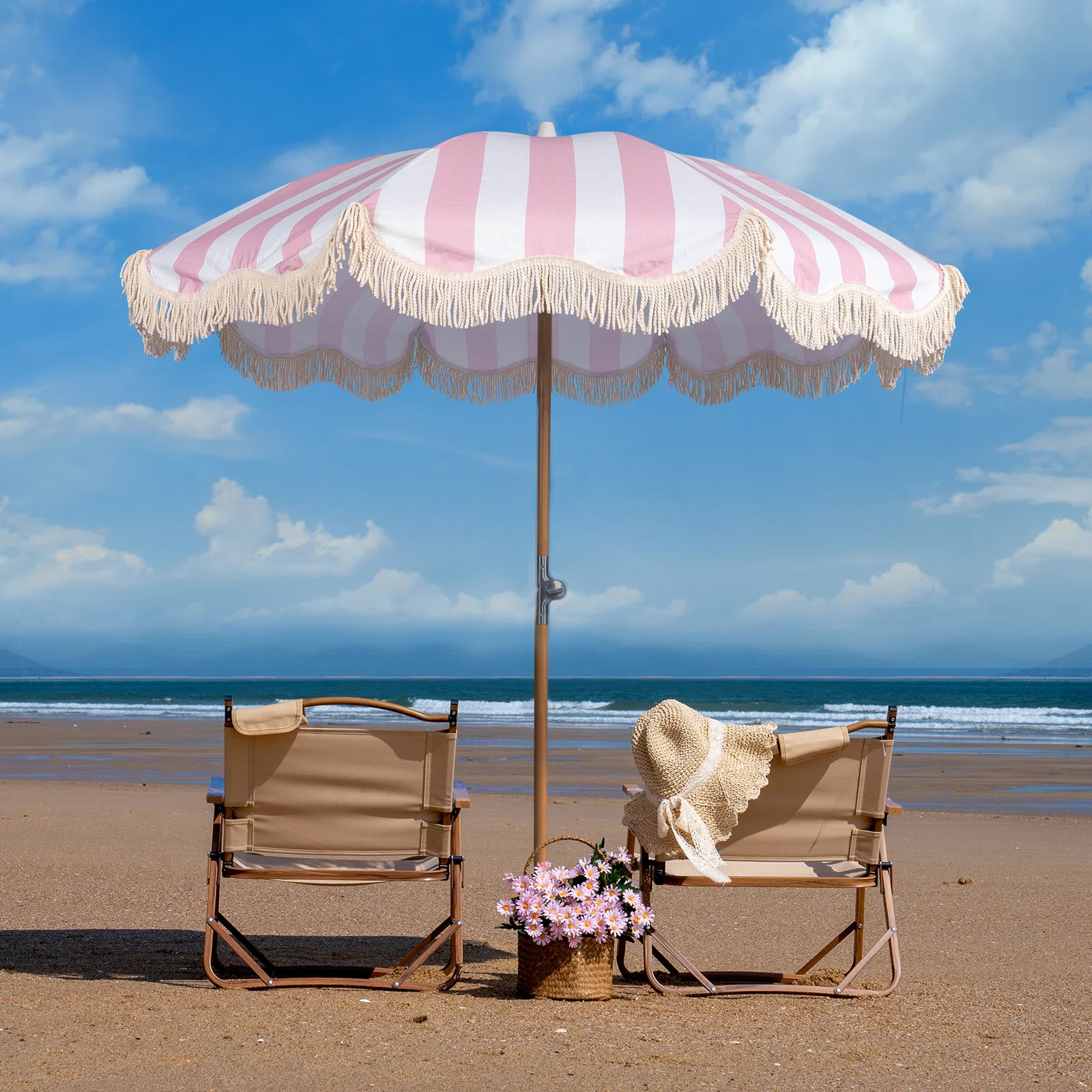 Tonquin 78'' Tilt Beach Umbrella | Wayfair North America