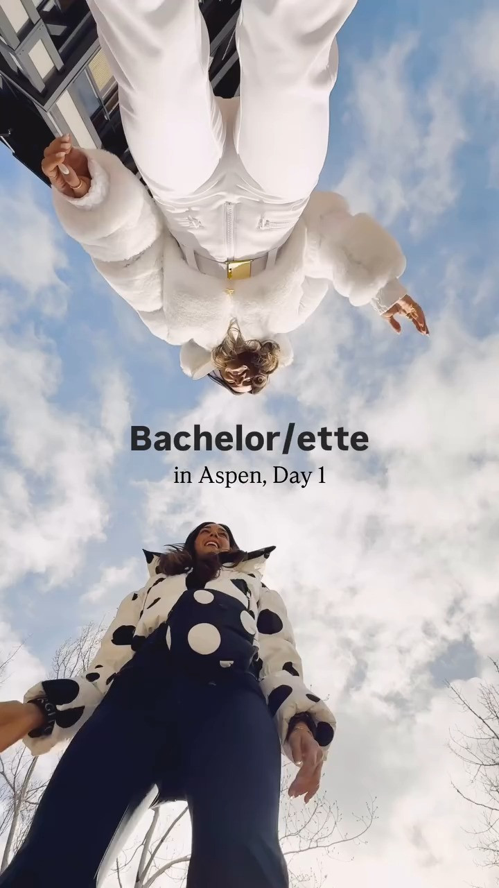 ZELEN BACH, Day 1: we kicked off our bachelor/ette with none other than our favorite activity, skiing, followed by sips of champagne at @veuveclicquot’s Sun Club (a mid-mountain spot that non-skiers could get to!), followed by a group lunch at The Cabin, followed by more skiing until the lifts closed! 🎿🥂 

 #LTKWatchNow #LTKSeasonal #LTKStyleTip