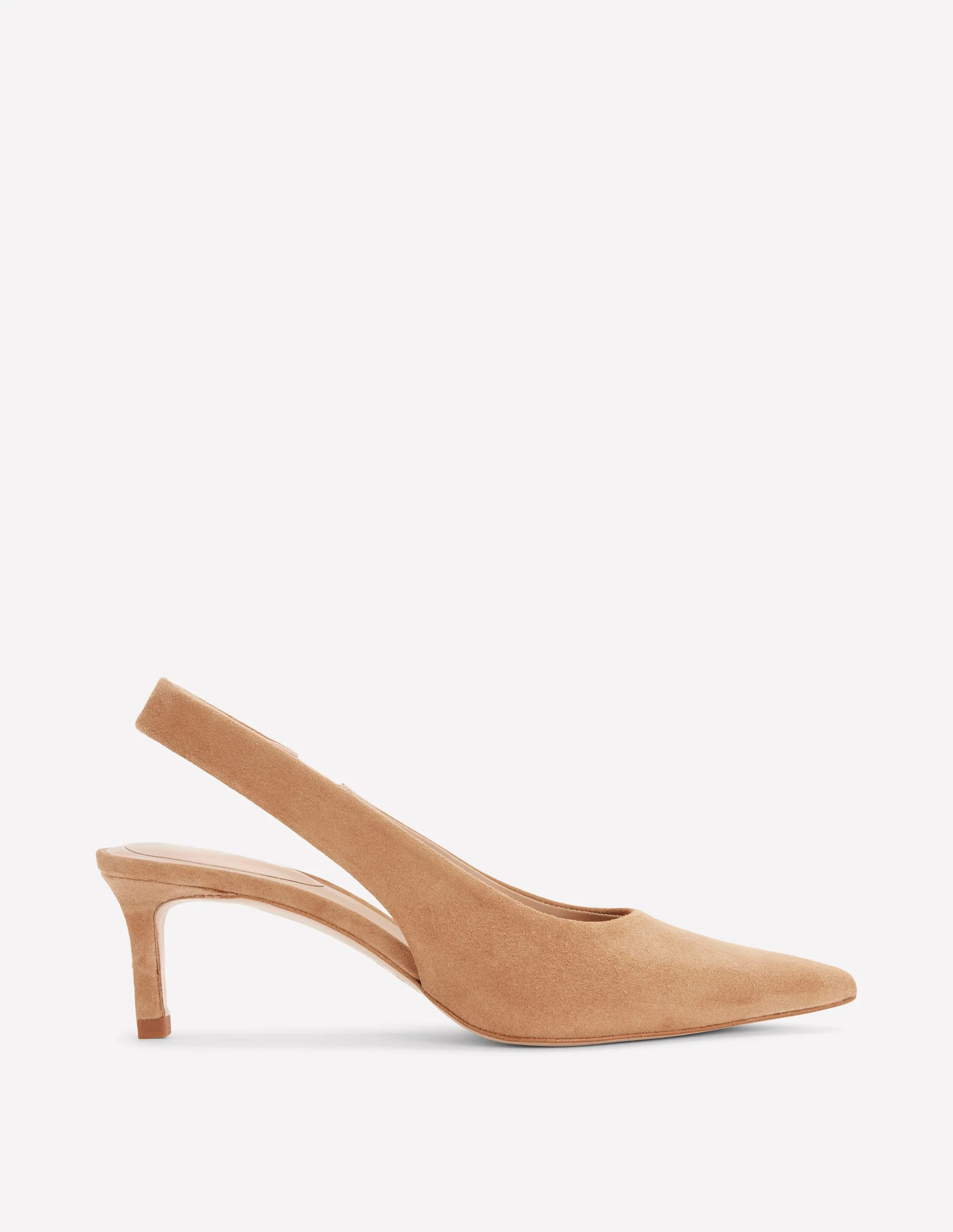 Hope Slingback Heels-Macchiato Suede | Boden (US)