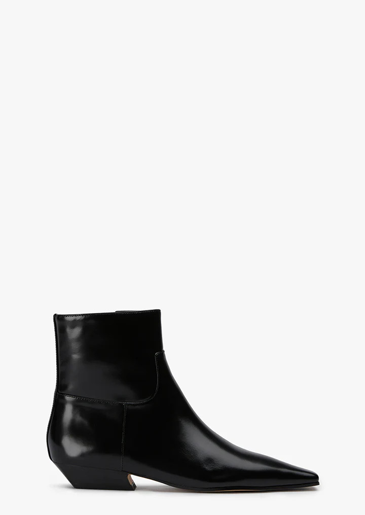 Rupert Black Hi Shine Ankle Boots | Boots | Tony Bianco | Tony Bianco (Australia & New Zealand)