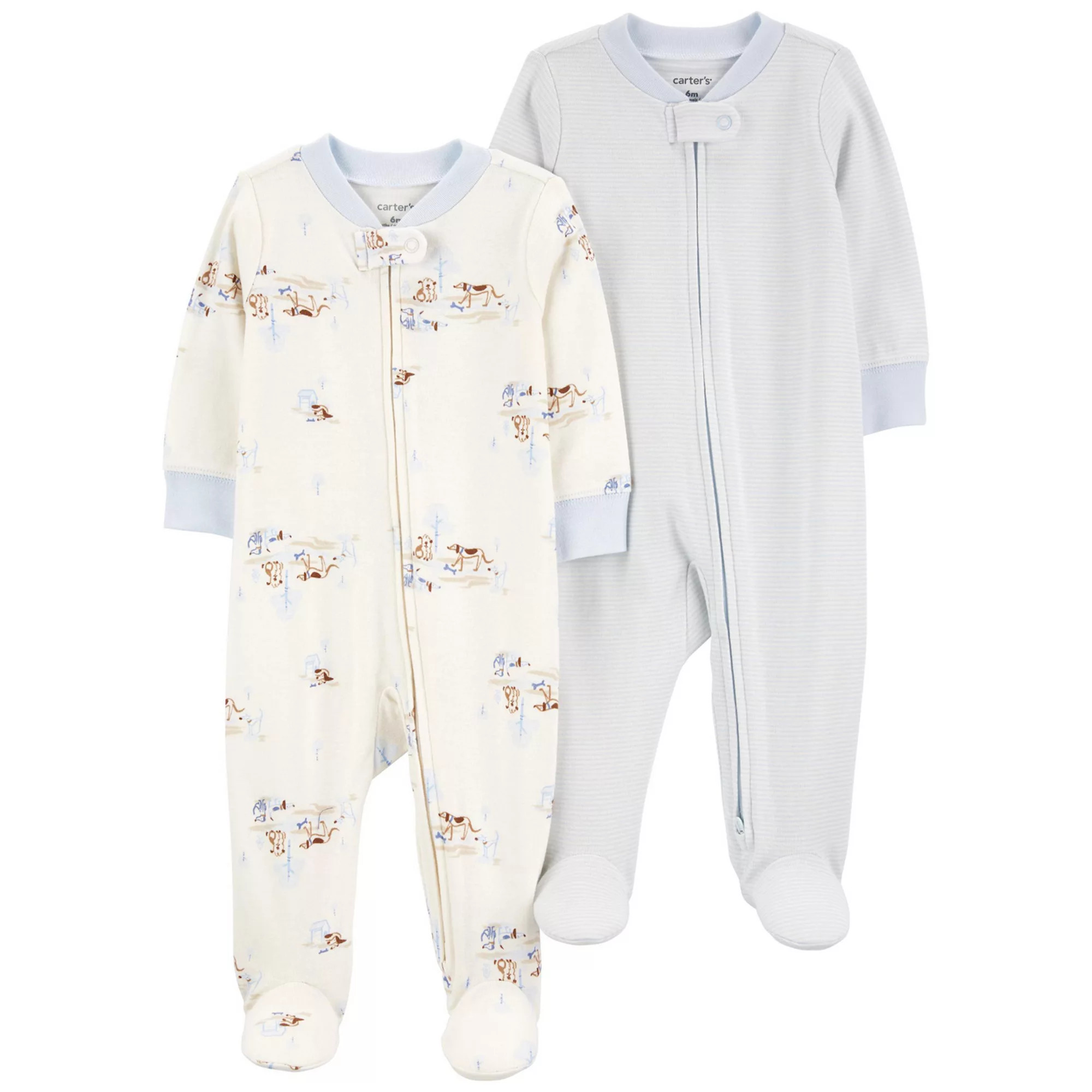 Baby Carter's 2-Way Zip Puppy Park and Gray Sleep & Plays 2-Pack | Kohl's