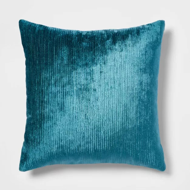 Velvet Rib Textured Throw Pillow - Threshold™ | Target