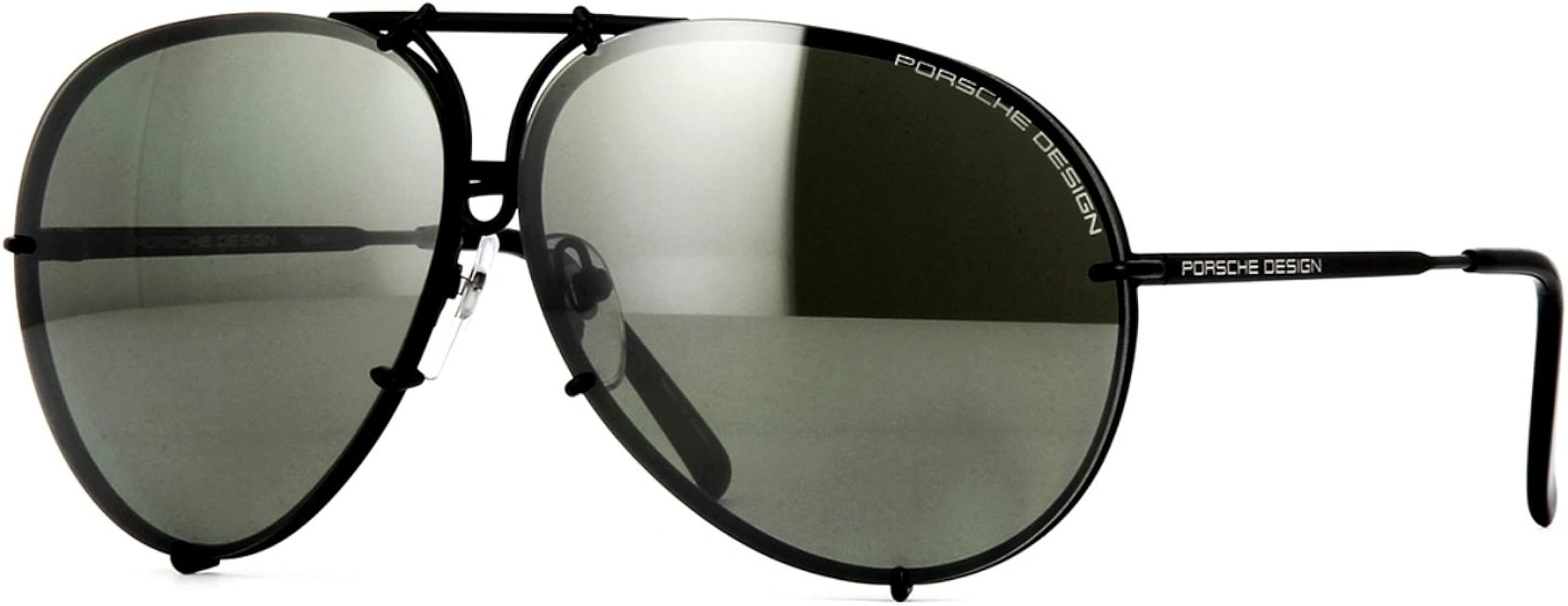 PORSCHE DESIGN P8478 D Sunglasses P'8478 Black Matte Frame | Amazon (US)