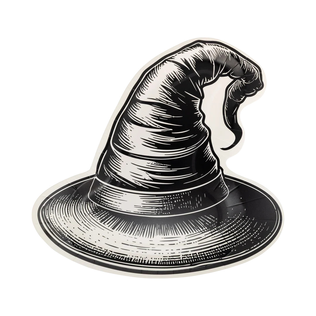 Witch Hat 10" Plate | My Mind's Eye