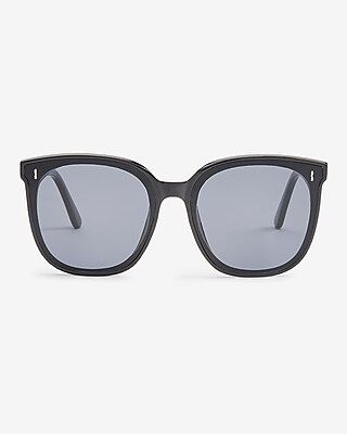 Black Square Frame Sunglasses | Express