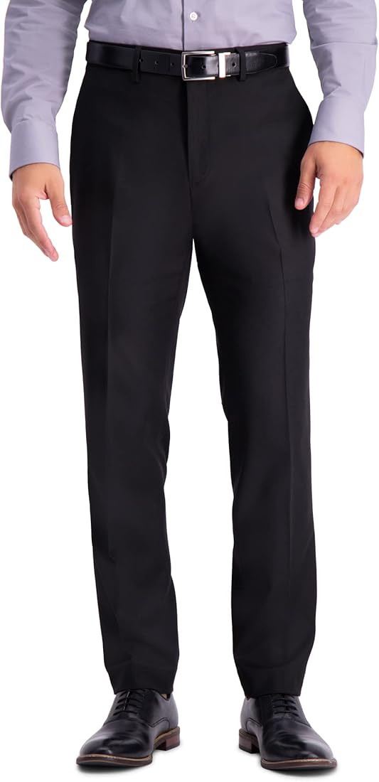Kenneth Cole REACTION Men's Stretch Weave Slim Fit Dress Pant | Amazon (US)