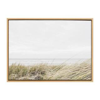 Sylvie "East Beach" by Amy Peterson Art Studio Framed Canvas Wall Art 33 in. x 23 in. | The Home Depot