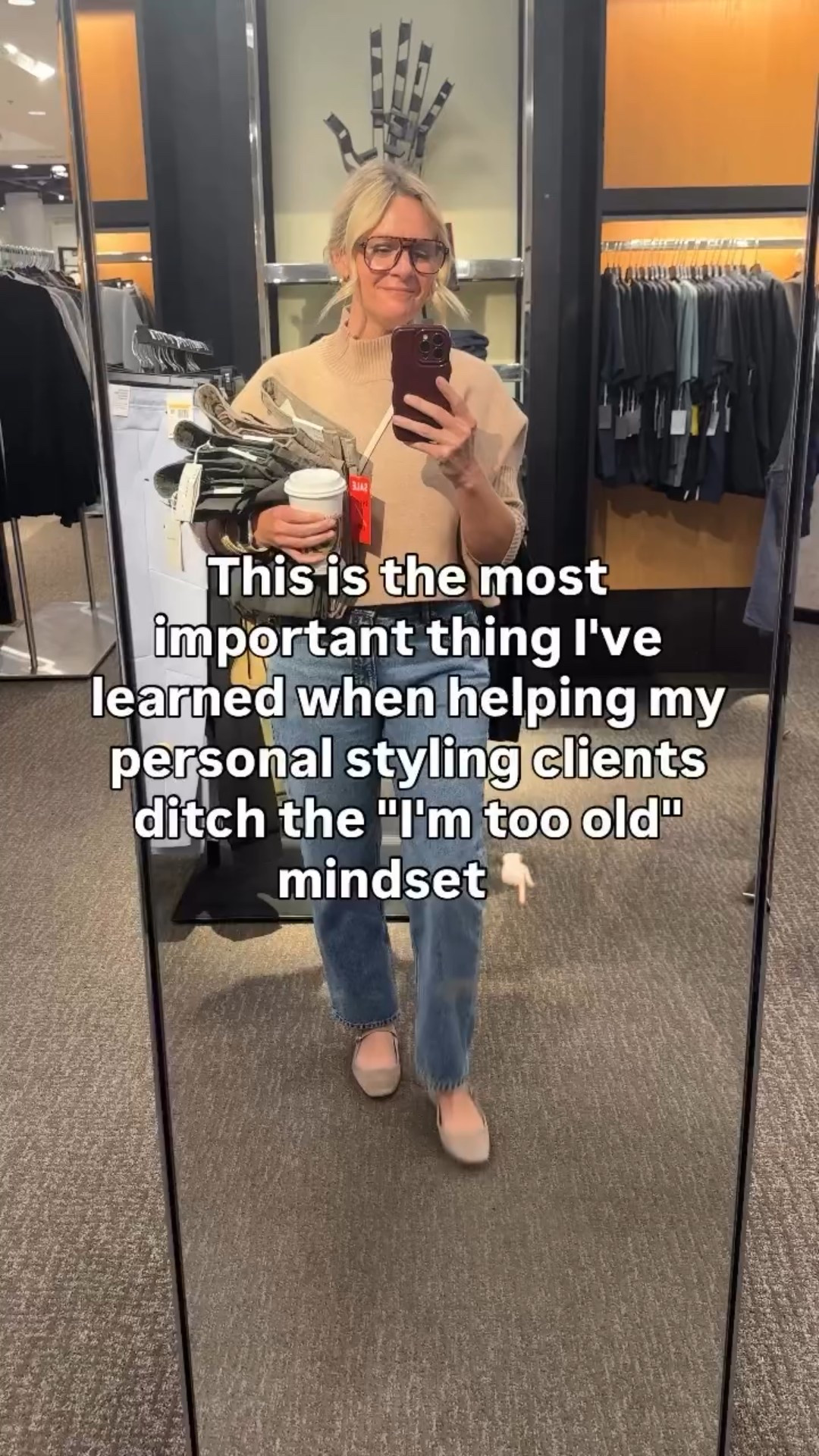 “I’m too old to wear that.” 

We hear it all the time, but here’s the truth: Style doesn’t have an expiration date. 

One of the most important things we’ve learned when helping clients ditch the “too old” mindset is that age isn’t the issue—confidence is. 

💡 Confidence comes from wearing clothes that reflect you today. 
💡 It’s about embracing timeless wardrobe staples and sprinkling in trends that feel authentic. 
💡 It’s choosing fit, fabrics, and accessories that support how you want to show up in the world. 

Age isn’t a limit—it’s an asset. You’ve earned your confidence, so let’s style it to match. - DM us if you’re ready to love your wardrobe at every age. Let’s create outfits that feel effortless and you.