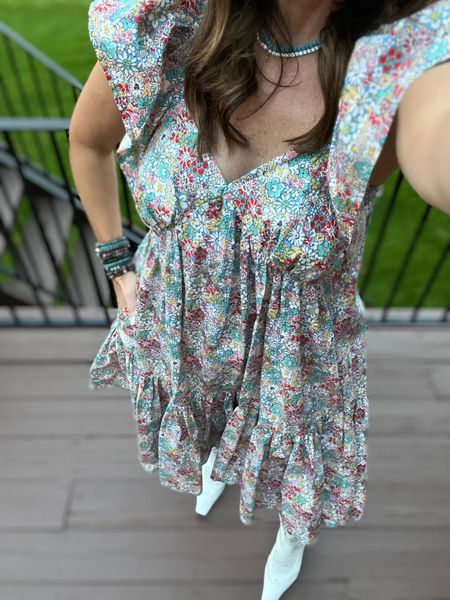 Matching family outfits🥰 perfect for family pics 
Love the large flutter cap sleeve and it has pockets! Totally adorable and under $100 
Floral cute dresses 

#LTKfamily #LTKstyletip #LTKunder100